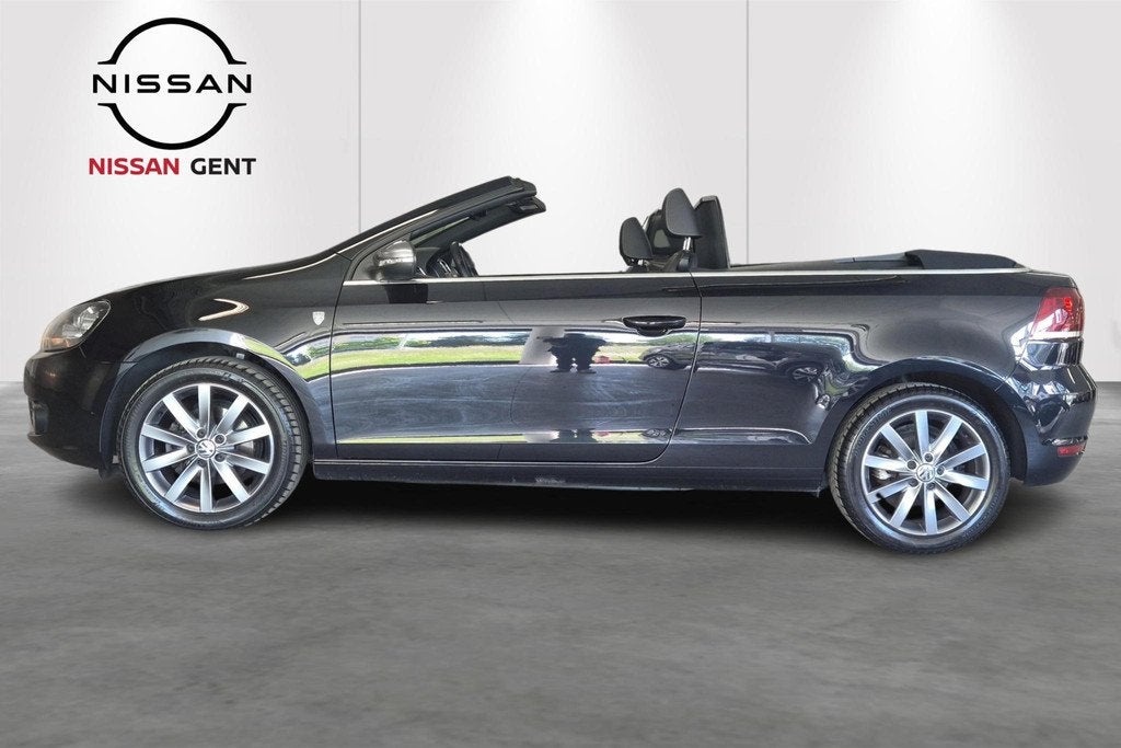 Volkswagen Golf Cabriolet 1.4 TSI 90kW DSG Karmann, Auto's, Zwart, 4 cilinders, Cabriolet, Zwart