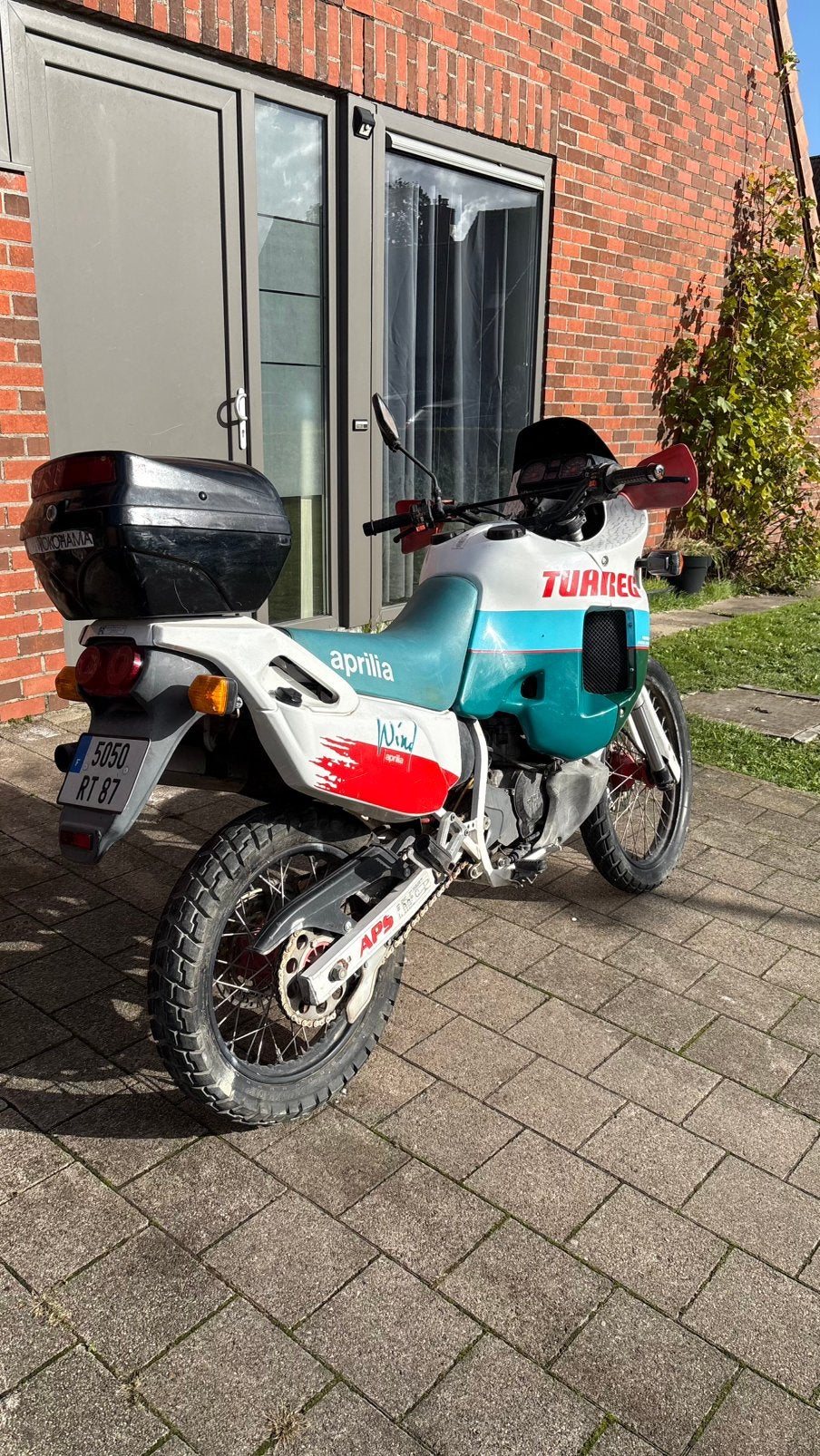 Moteur Aprilia Touareg Wind 125 2 temps très rare 15k kms, Motos, Enduro