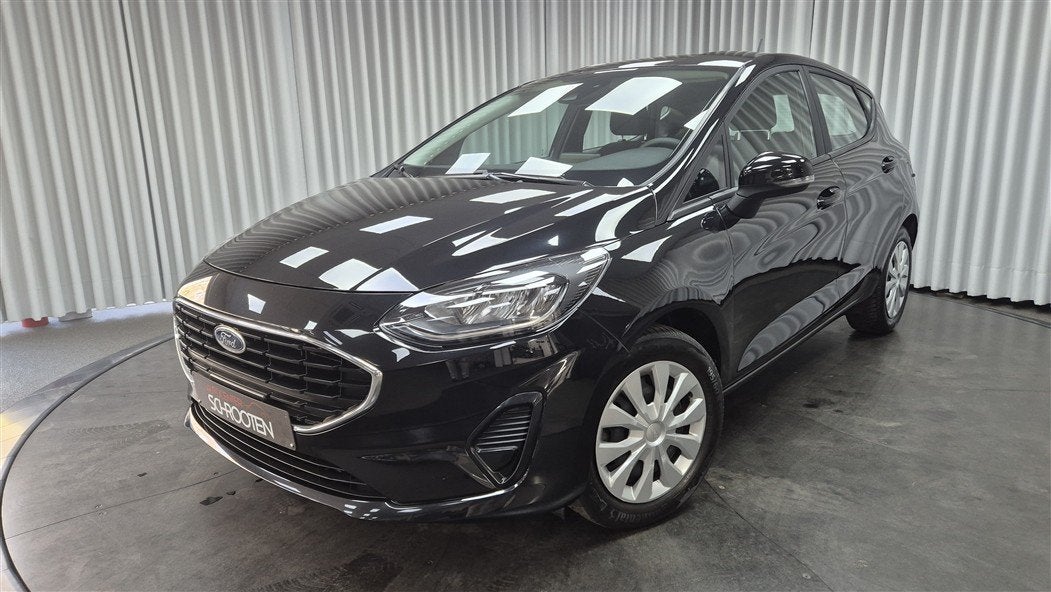 Ford Fiesta (bj 2022), 4 deurs, Euro 6, Zwart, Bedrijf
