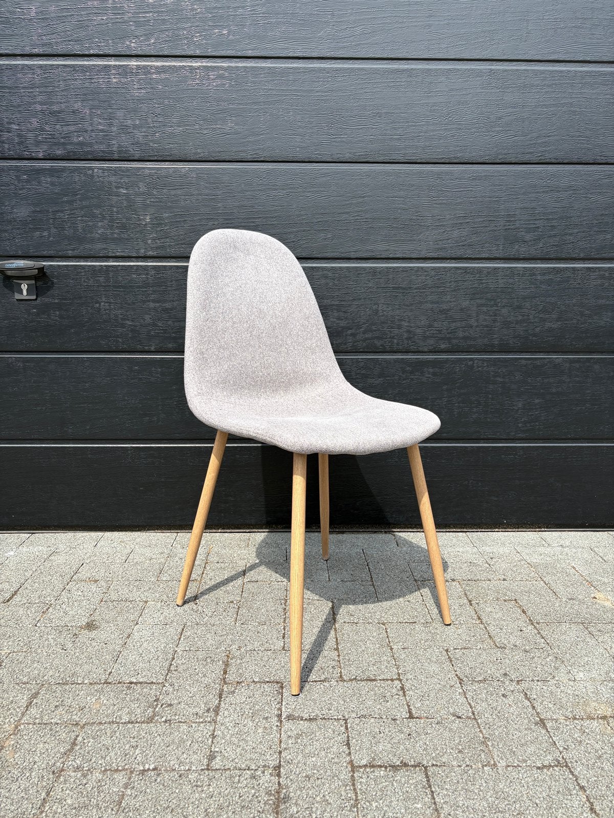 Trendy stoel, Maison & Meubles, Chaises, Enlèvement, Comme neuf, Gris, Métal