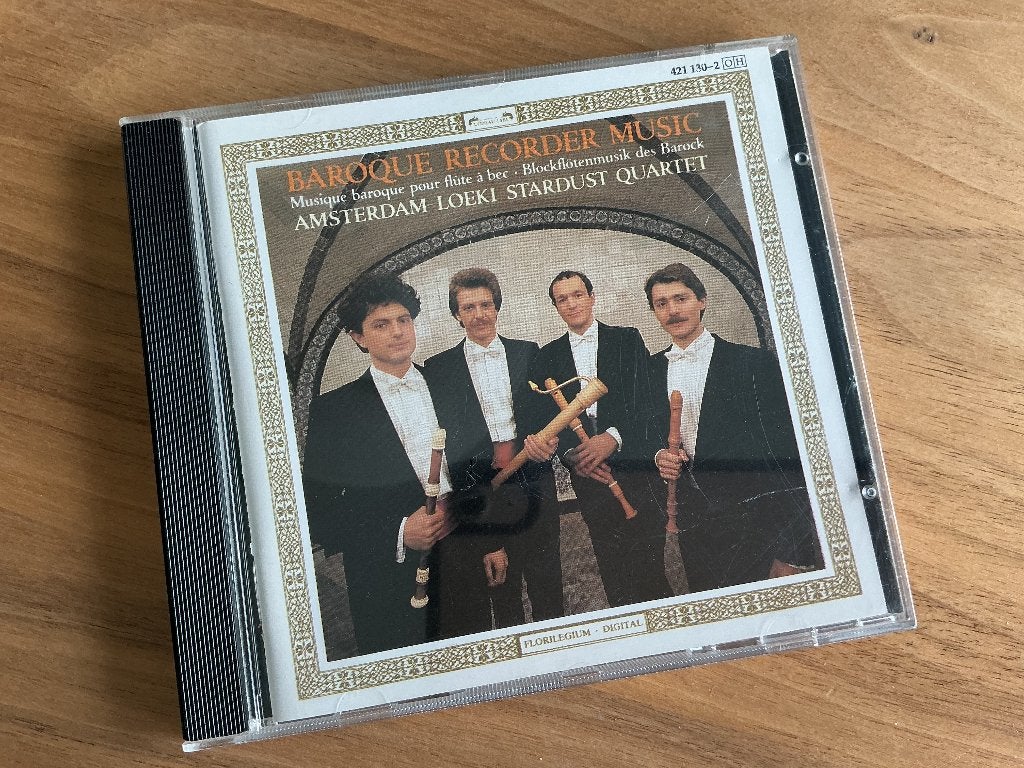 Baroque Recorder Music / Amsterdam Moeki Stardust Q, Baroque, Enlèvement ou Envoi, Utilisé, Musique de chambre