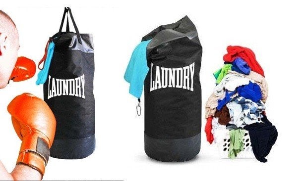 Sac à linge sale tendance “Laundry” » /sac de frappe de boxe, Enlèvement ou Envoi, Comme neuf