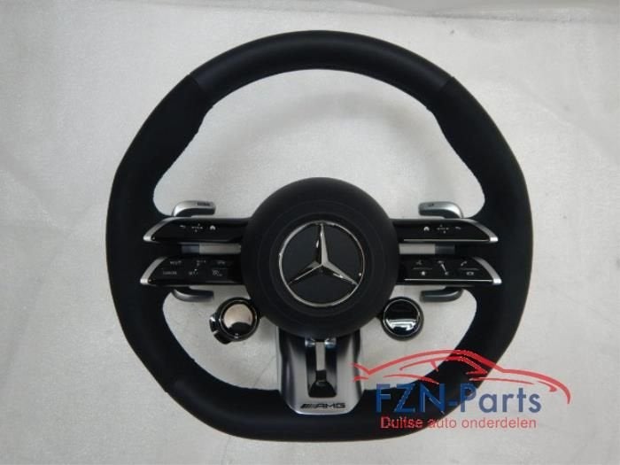 Mercedes-Benz C63 E63 W206 W213 AMG Stuur Leer MF+F1+Airbag, Enlèvement ou Envoi, Utilisé