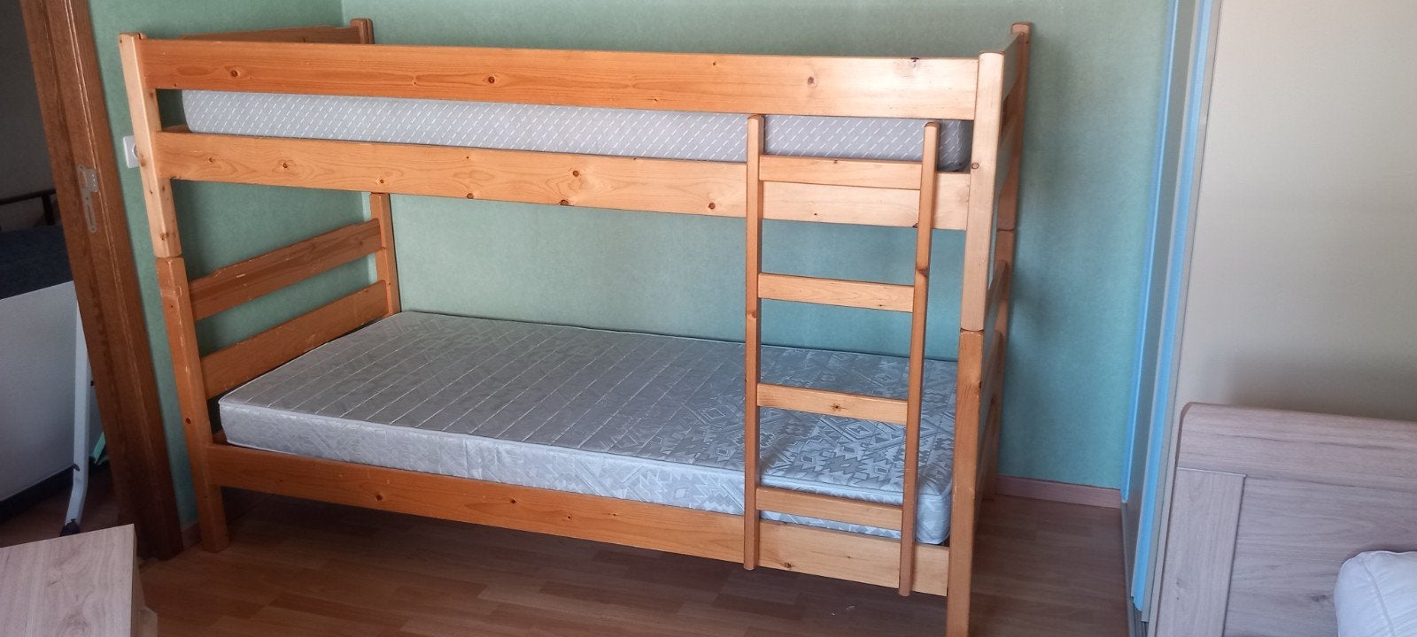 Lit superposé avec 2 matelas, Maison & Meubles, Enlèvement, Lits superposés