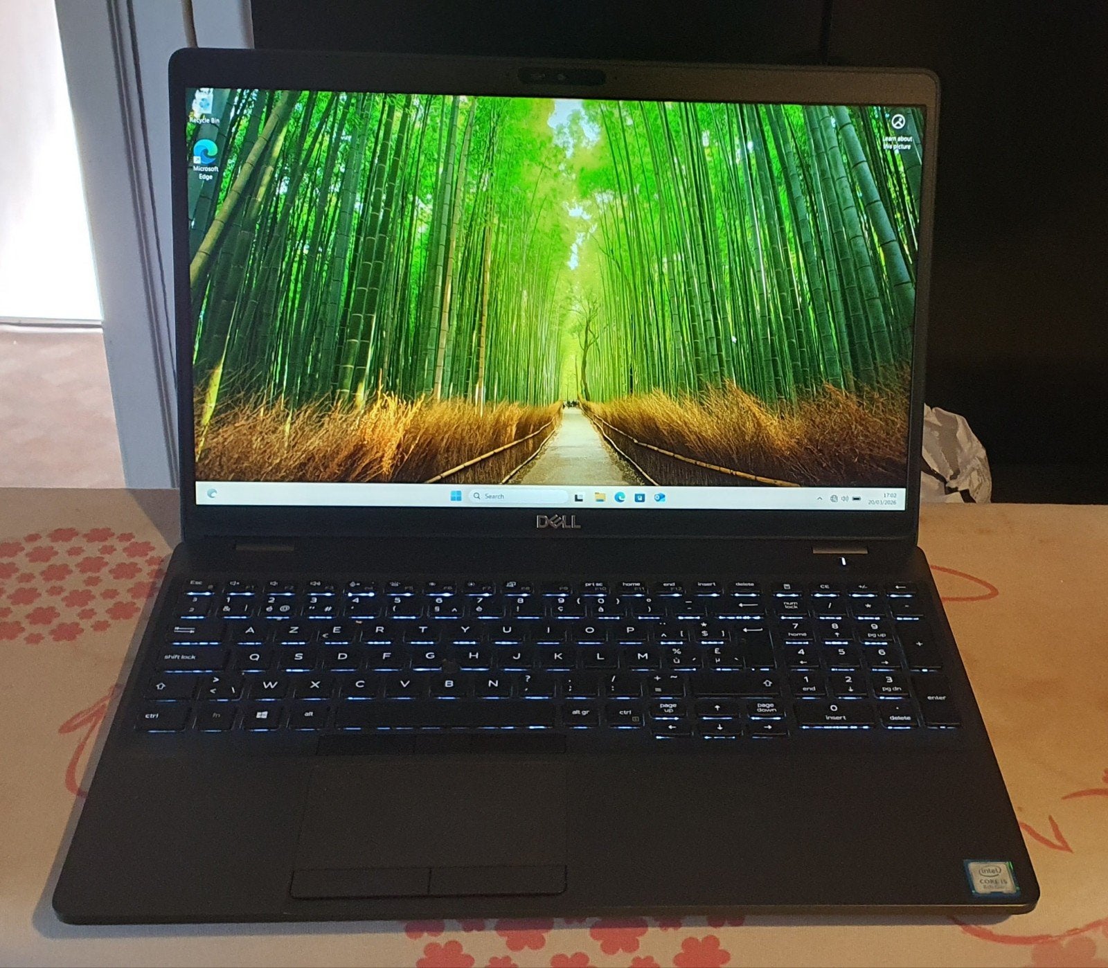 🔥Dell latitude 5500 i5 8 gen Win11 pro 256/8 Azerty, Computers en Software, Windows Laptops, 16 inch, SSD, 4 Ghz of meer, 8 GB