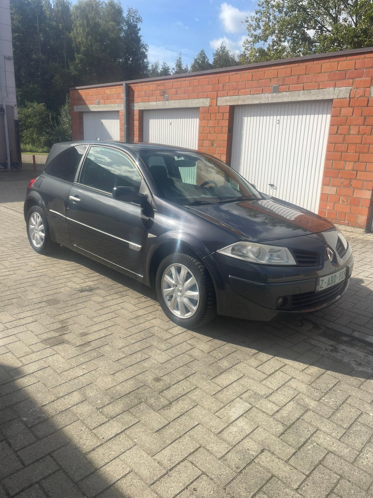 Renault megane 1.6 benzine, Achat, Boîte manuelle, Noir, Particulier