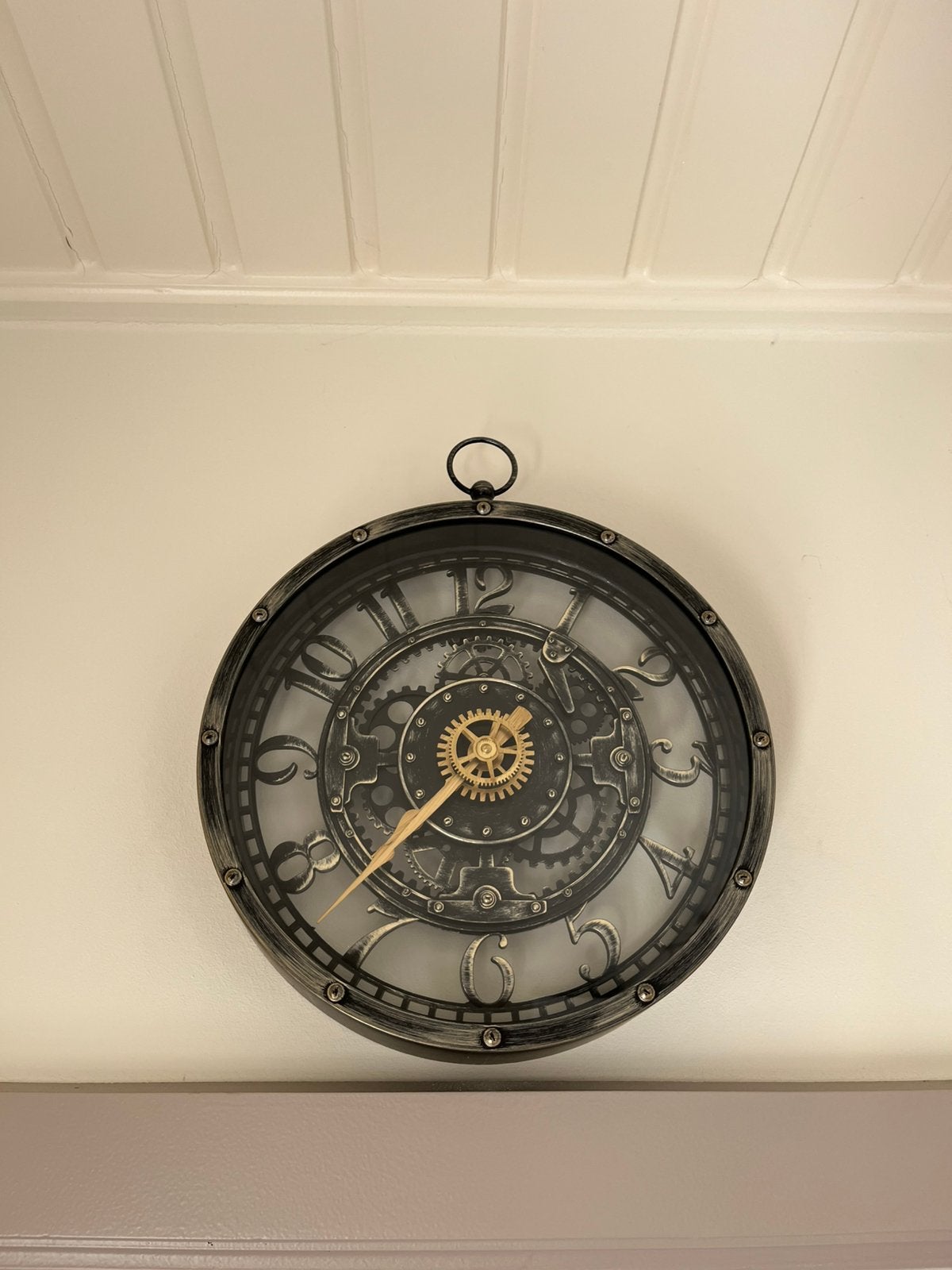 Cloche, Enlèvement, Comme neuf, Analogique, Horloge murale