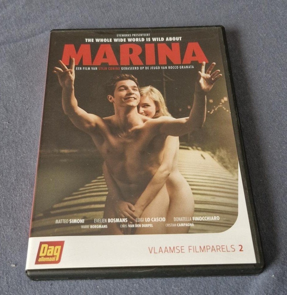 DVD - Marina - Stijn Coninx/Matteo Simoni - Rocco Granata, Cd's en Dvd's, Muziek, Verzenden, Zo goed als nieuw, Italiaans