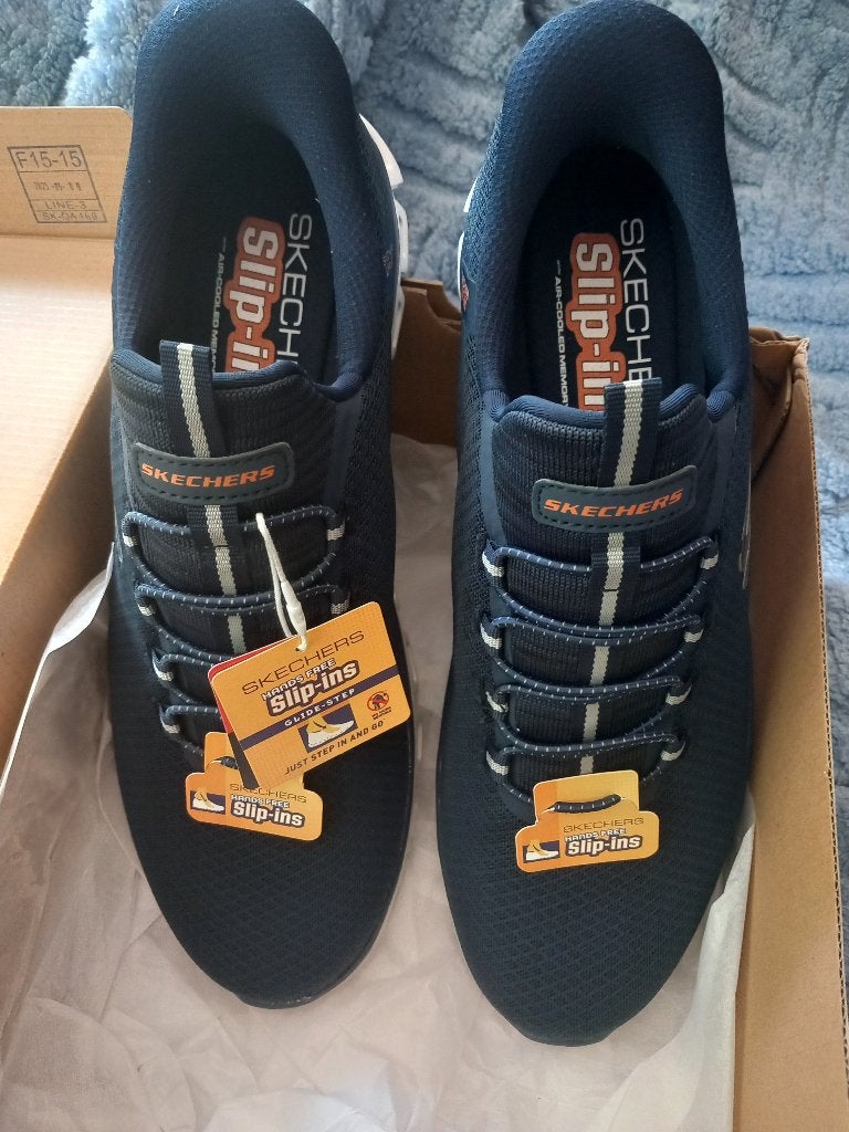 Skechers 43, Blauw, Nieuw, Ophalen of Verzenden, Sneakers