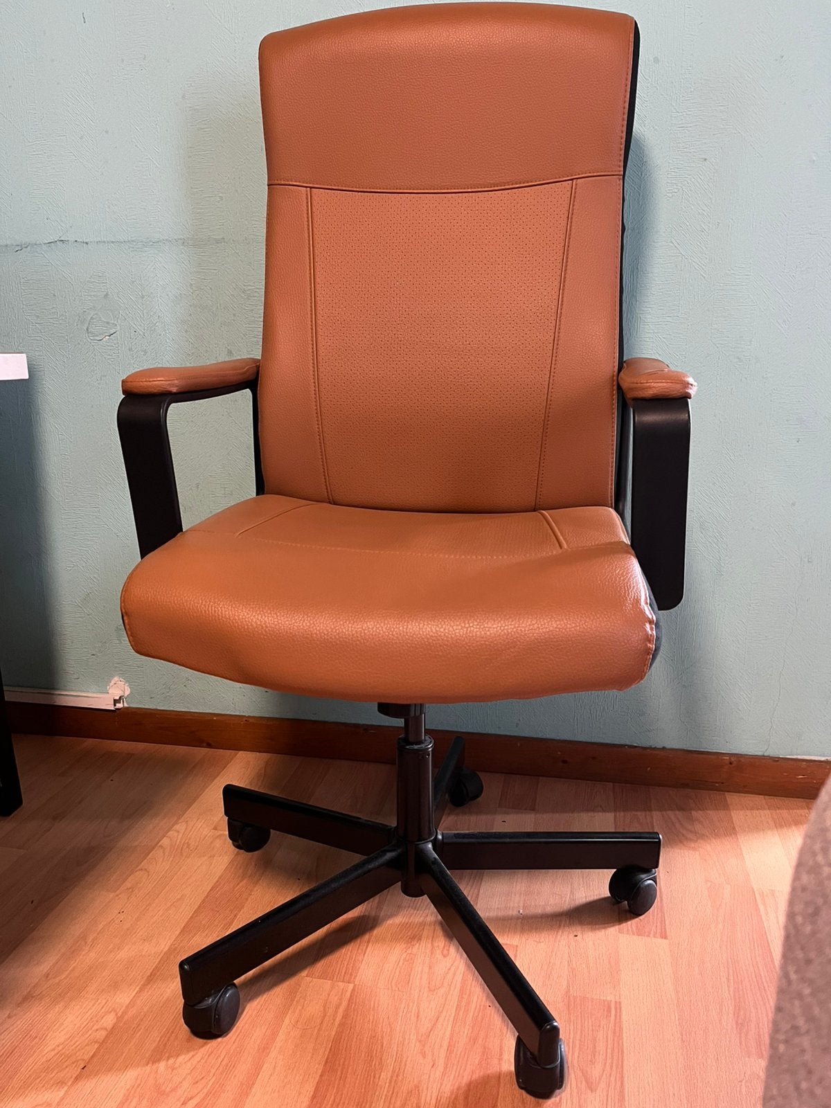 Chaise De Bureau IKEA MILLBERGET — Très Bon État | €50, Enlèvement ou Envoi, Comme neuf, Brun, Chaise de bureau