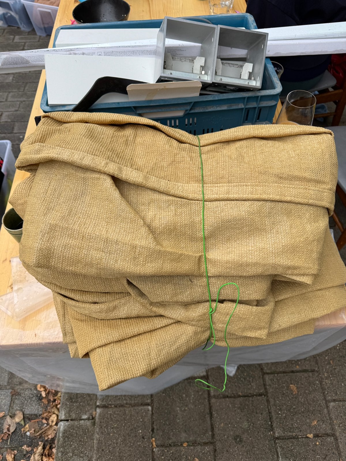 Schaduwdoek, Tuin en Terras, Ophalen of Verzenden, Gebruikt