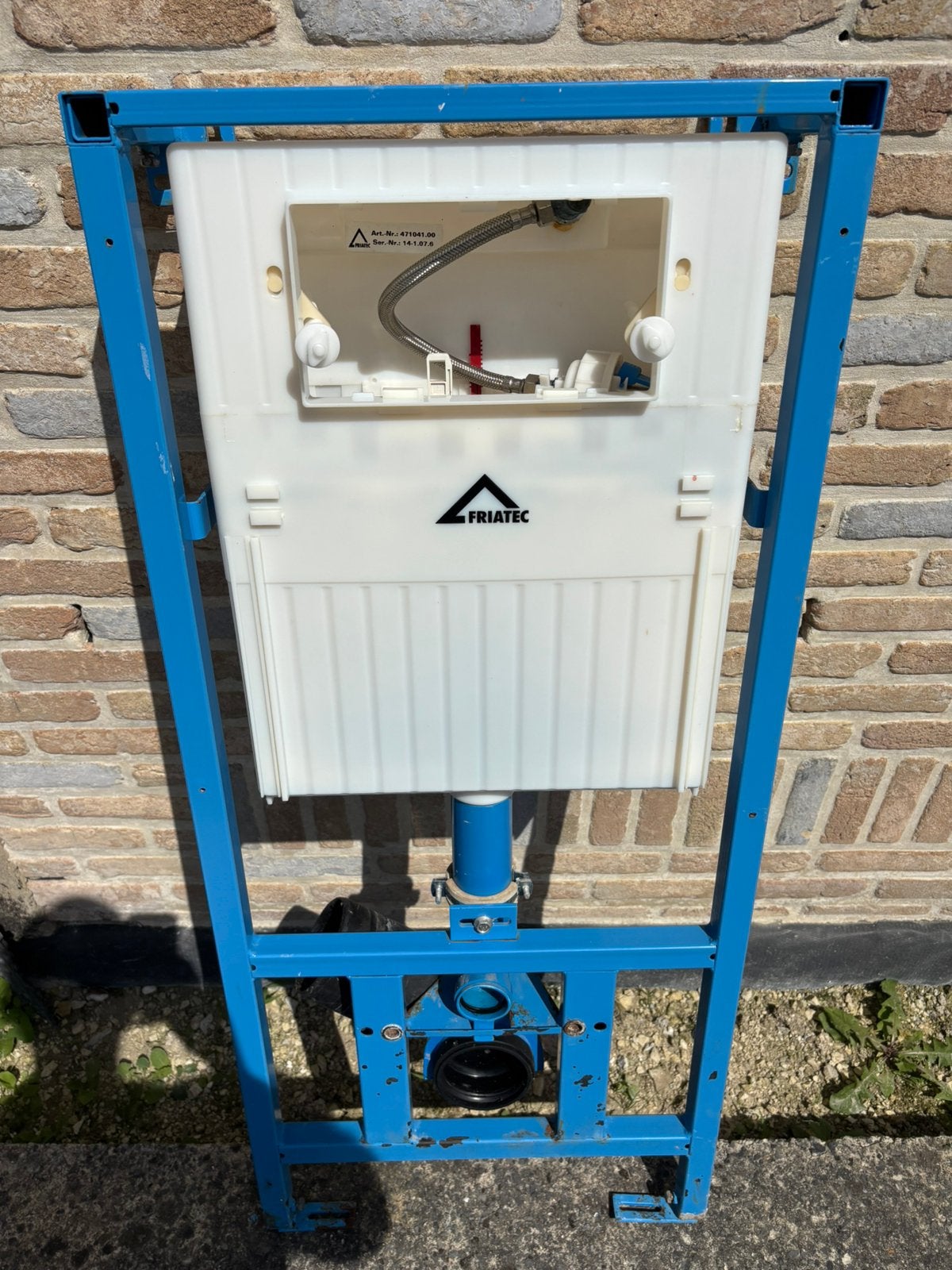 Bâti support wc suspendu, Doe-het-zelf en Bouw, Sanitair, Gebruikt, Toilet, Ophalen