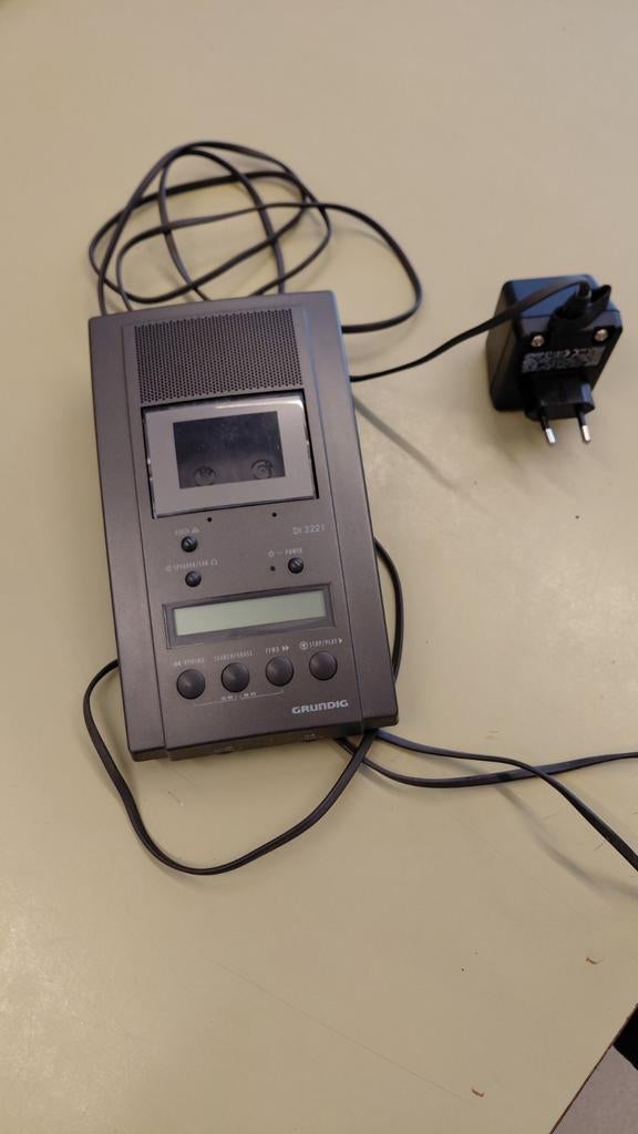 Grundig dt 3221 kleine cassette speler, Enlèvement
