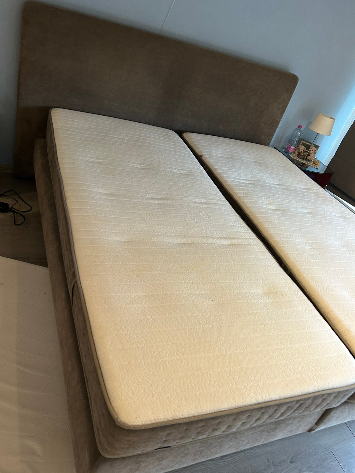 Auping electrische boxspring, Ophalen, Zo goed als nieuw