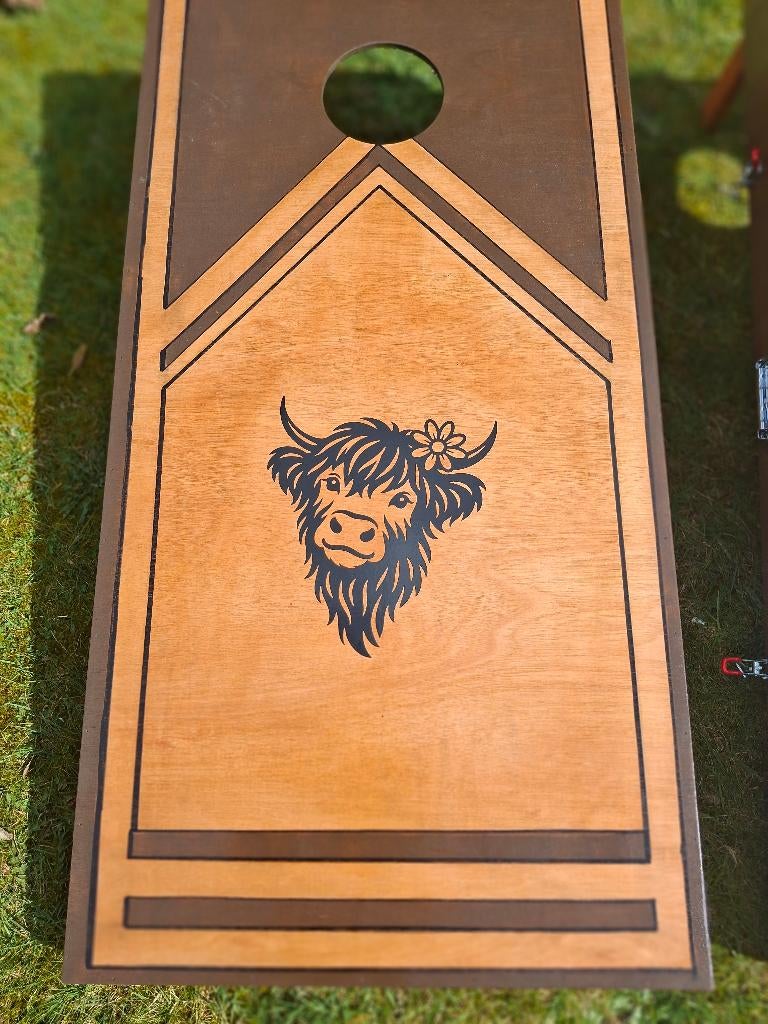 cornhole rund, Hobby en Vrije tijd, Gezelschapsspellen | Overige, Nieuw, Een of twee spelers, Drie of vier spelers, Ophalen of Verzenden