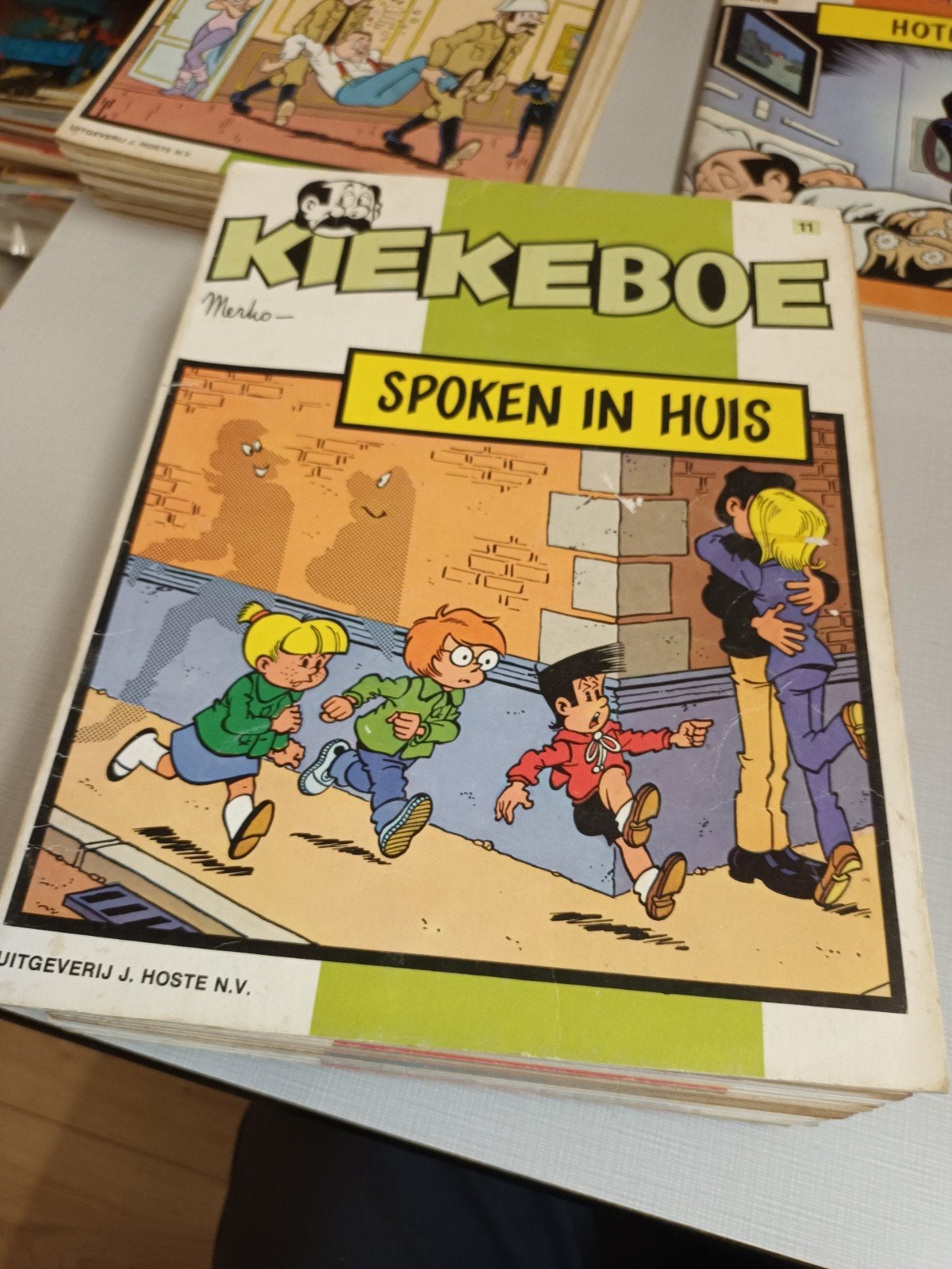Kiekeboe, Enlèvement ou Envoi