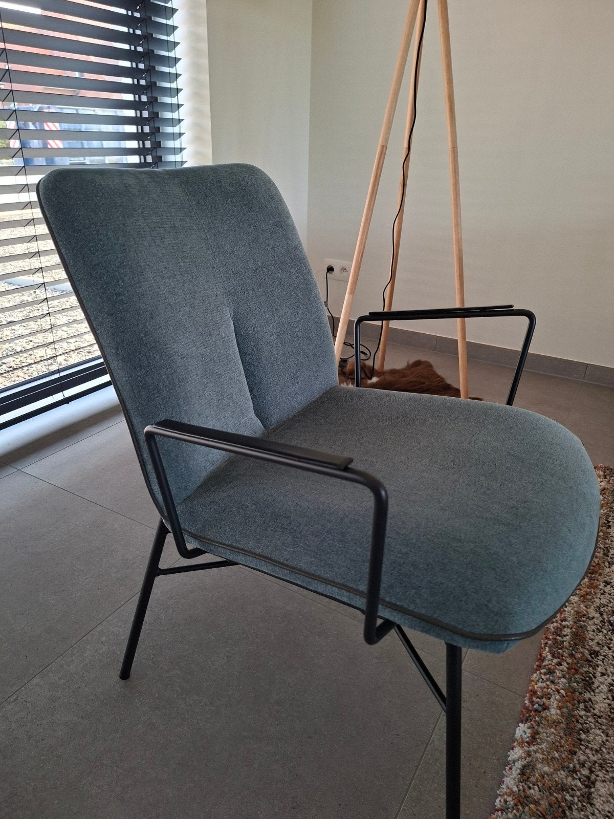 fauteuil, merk: Xooon, kwaliteit en in nieuwstaat!, Enlèvement, Bleu