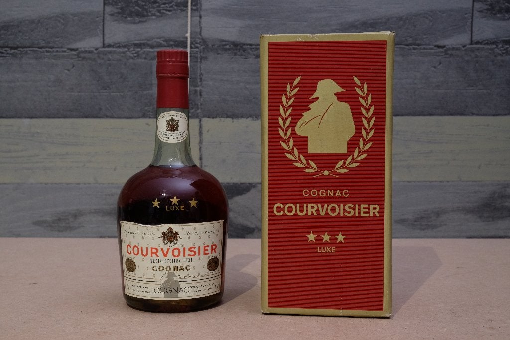 Courvoisier Cognac  triple étoile luxe produce of France, Collections, Enlèvement ou Envoi, Comme neuf, Autres types, France