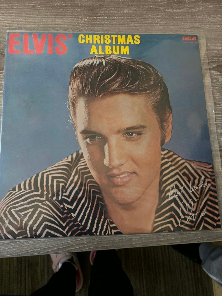 Elvis lp, Christmas album, Engelse persing, green label., CD & DVD, Vinyles | Rock, Enlèvement ou Envoi, Rock 'n' roll, Utilisé