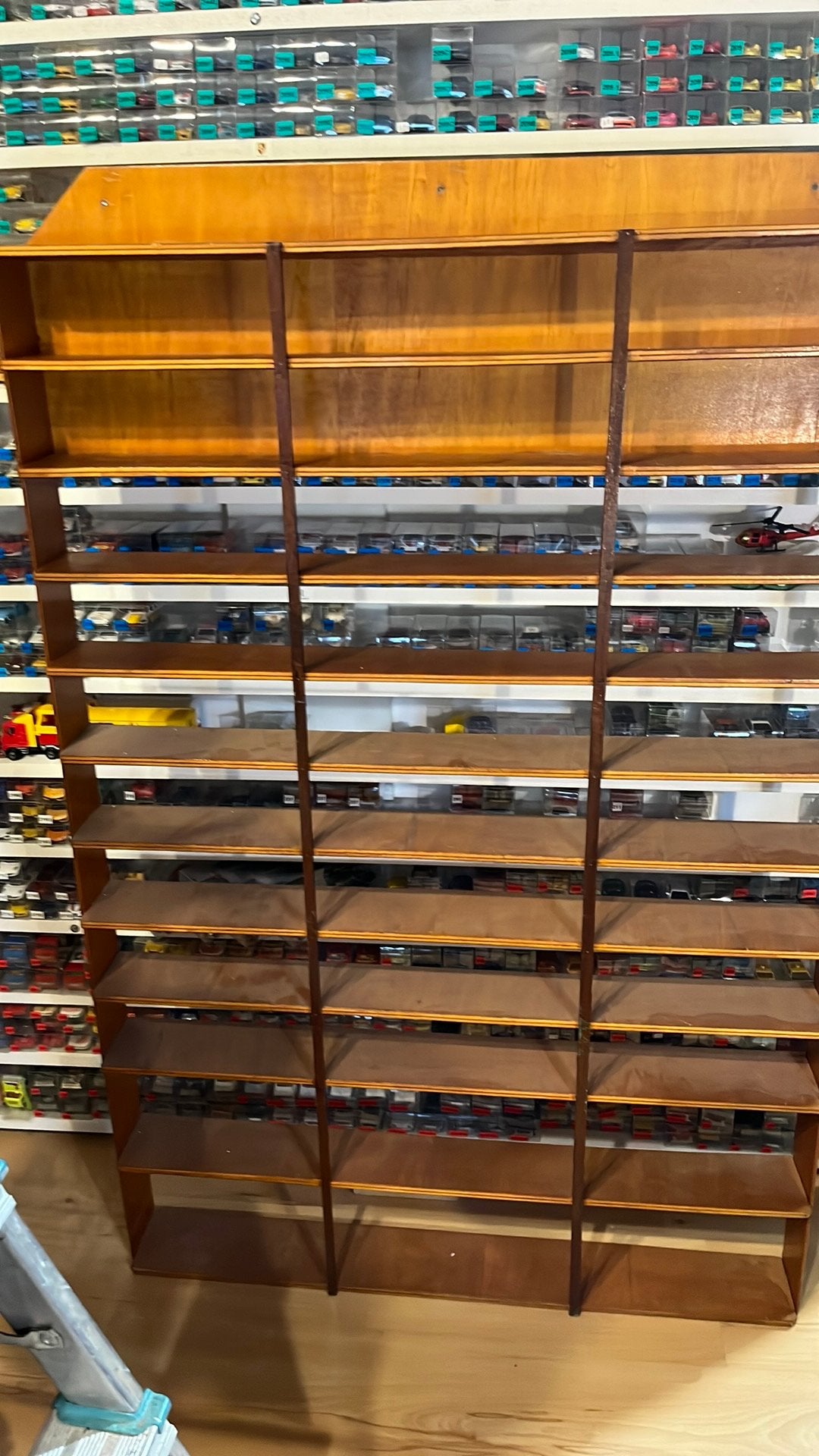 Étagère pour collection., Maison & Meubles, Enlèvement, Utilisé, Bois