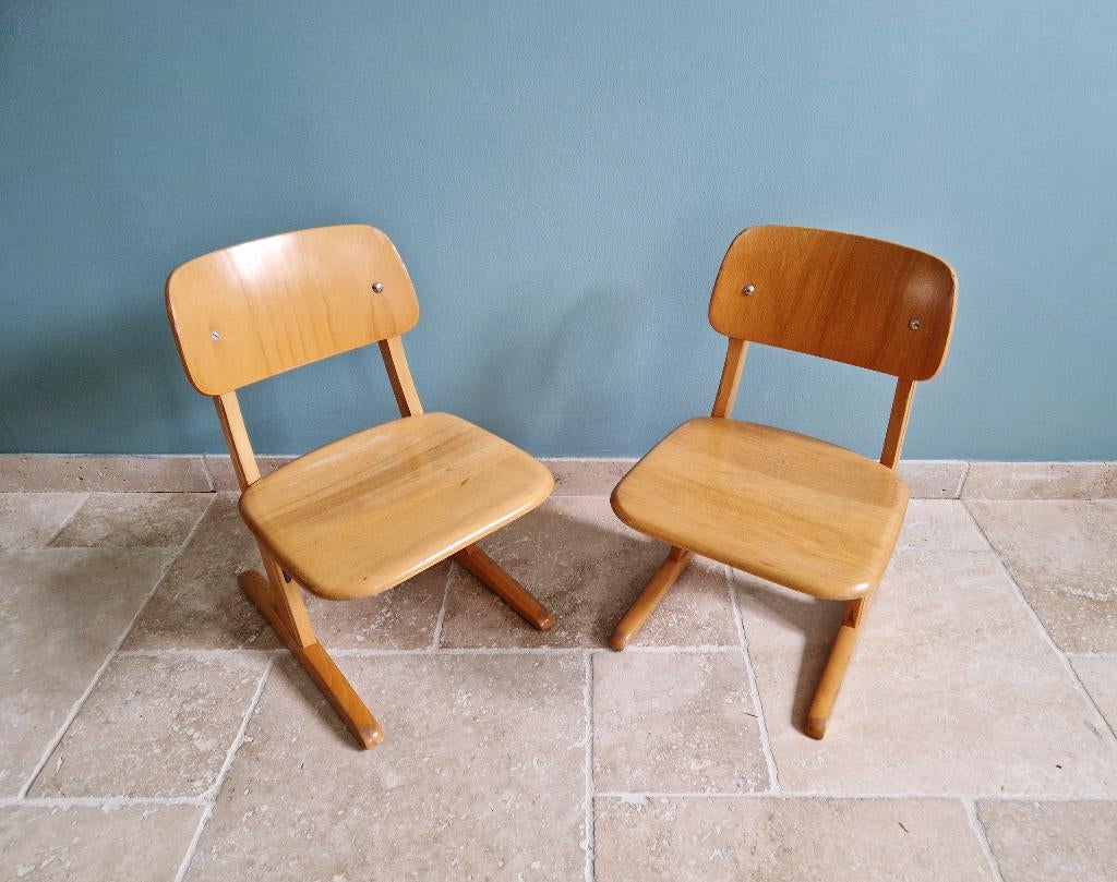 Duo van Casala kinderstoelen, jaren 60, Gebruikt, Verzenden, ..., Casala