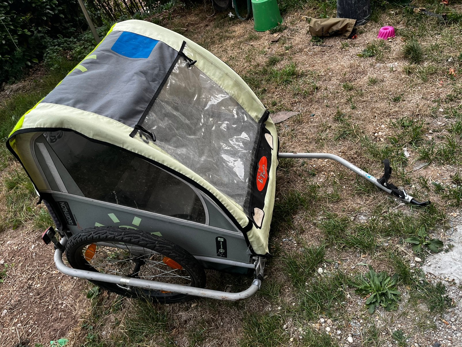 Remorque vélo, Enlèvement, Utilisé, Remorque pour enfant