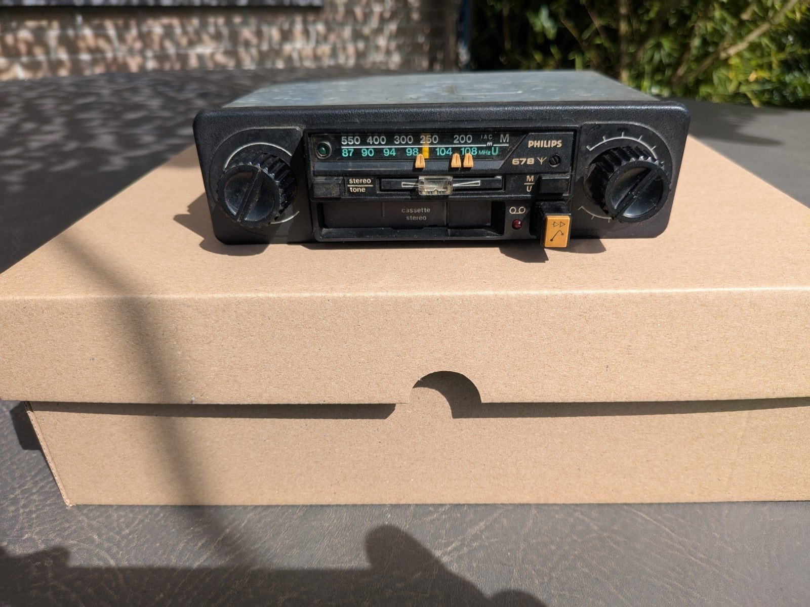 Autoradio cassette philips, Enlèvement ou Envoi, Utilisé