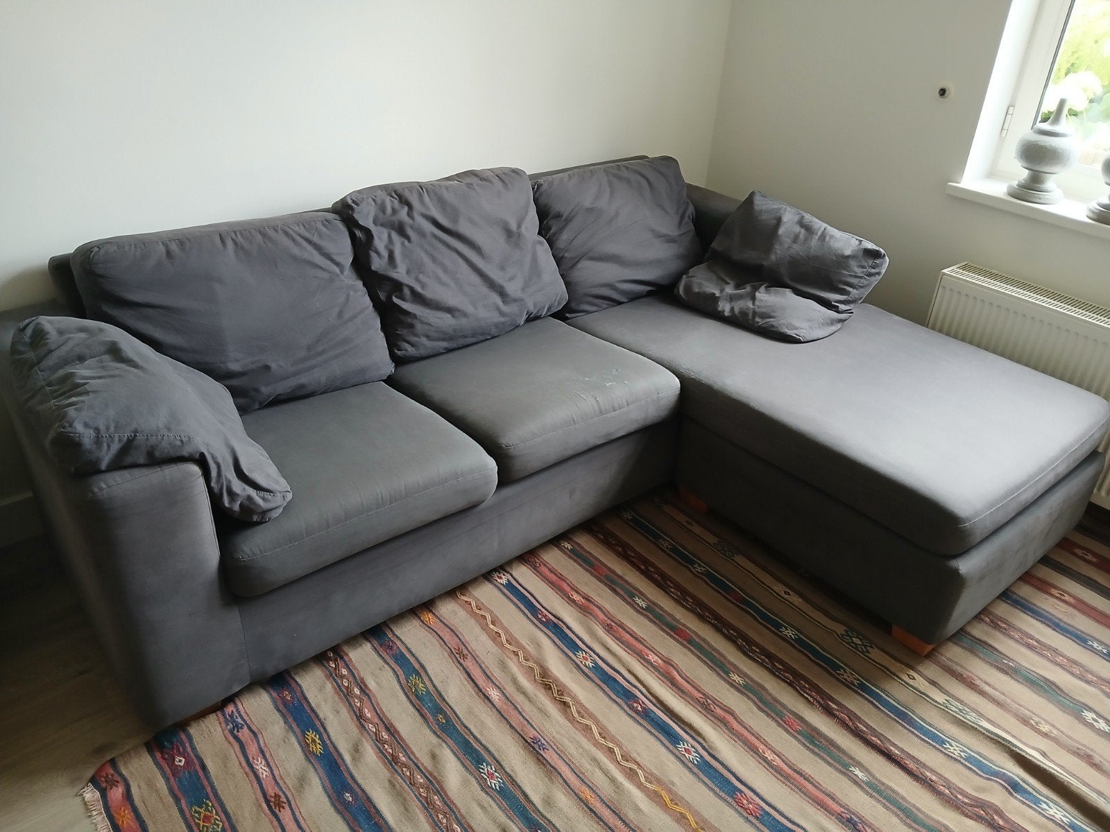 3-zit met lounge gratis, Ophalen, Stof