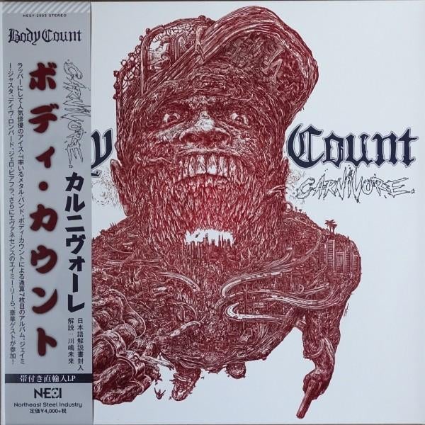 BODY COUNT - Carnivore (White / Red Splatter VInyl), CD & DVD, Vinyles | Hardrock & Metal, Neuf, dans son emballage, Enlèvement ou Envoi