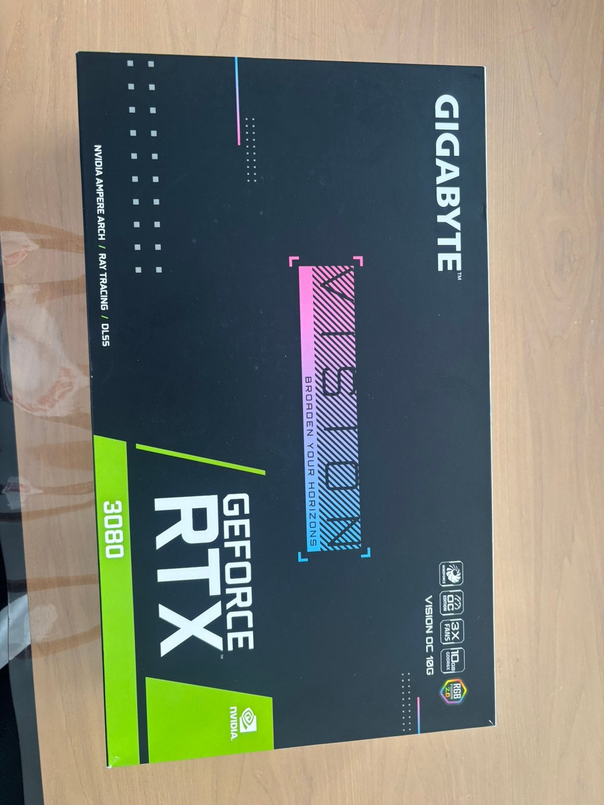 GEFORCE RTX 3080 VISION OC 10G, Computers en Software, Videokaarten, Ophalen, Zo goed als nieuw