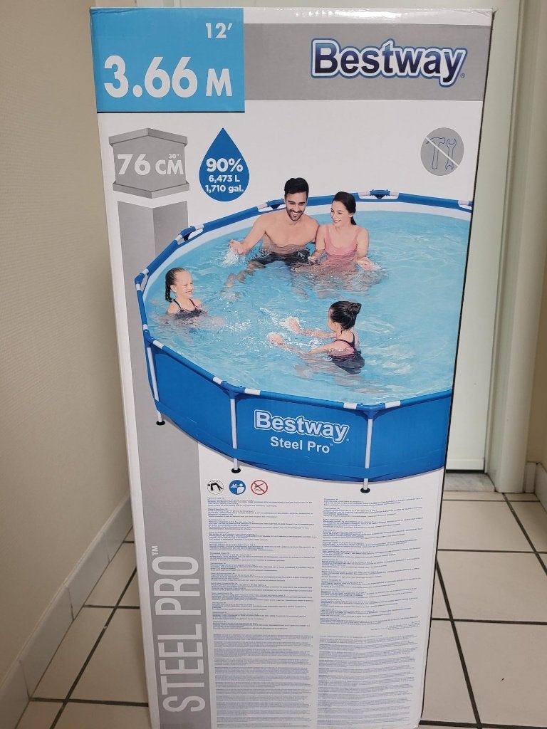 zwembad, Ophalen, Zo goed als nieuw