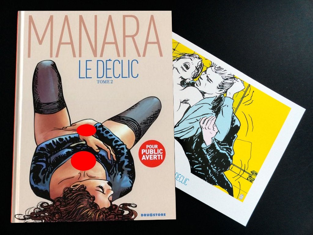 Le déclic (couleurs) T2 + XL - Manara - 2009 - Drugstore, Boeken, Ophalen of Verzenden