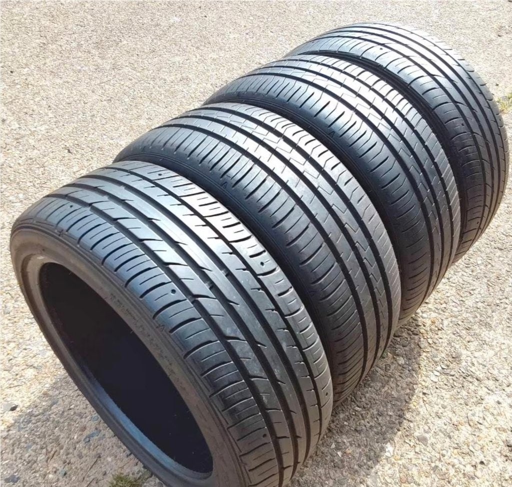 4 très bons pneus été 195/45-16 en parfait état, Ophalen, Gebruikt, 16 inch, Band(en)