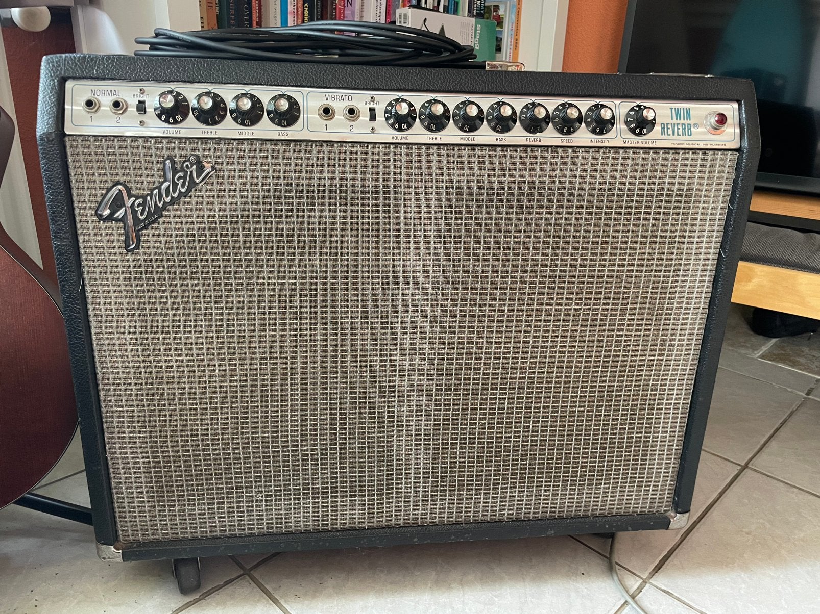 Fender twin reverb 1980, Ophalen, Zo goed als nieuw
