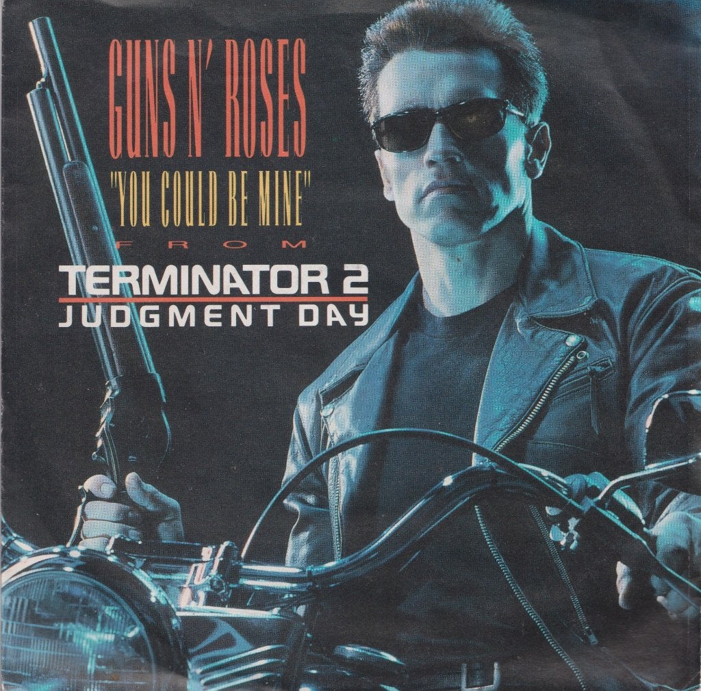 Guns n’ Roses – You could be mine / Civil War – Single, Enlèvement ou Envoi, Utilisé, 7 inch, Musique de films et Bande son
