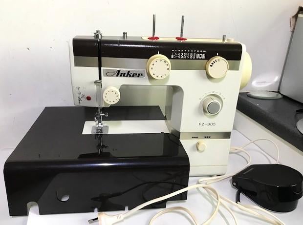 Machine coudre Anker avec étui rangement FZ-905 😍💑🤗👌, Hobby & Loisirs créatifs, Enlèvement ou Envoi, Utilisé, Machine à coudre