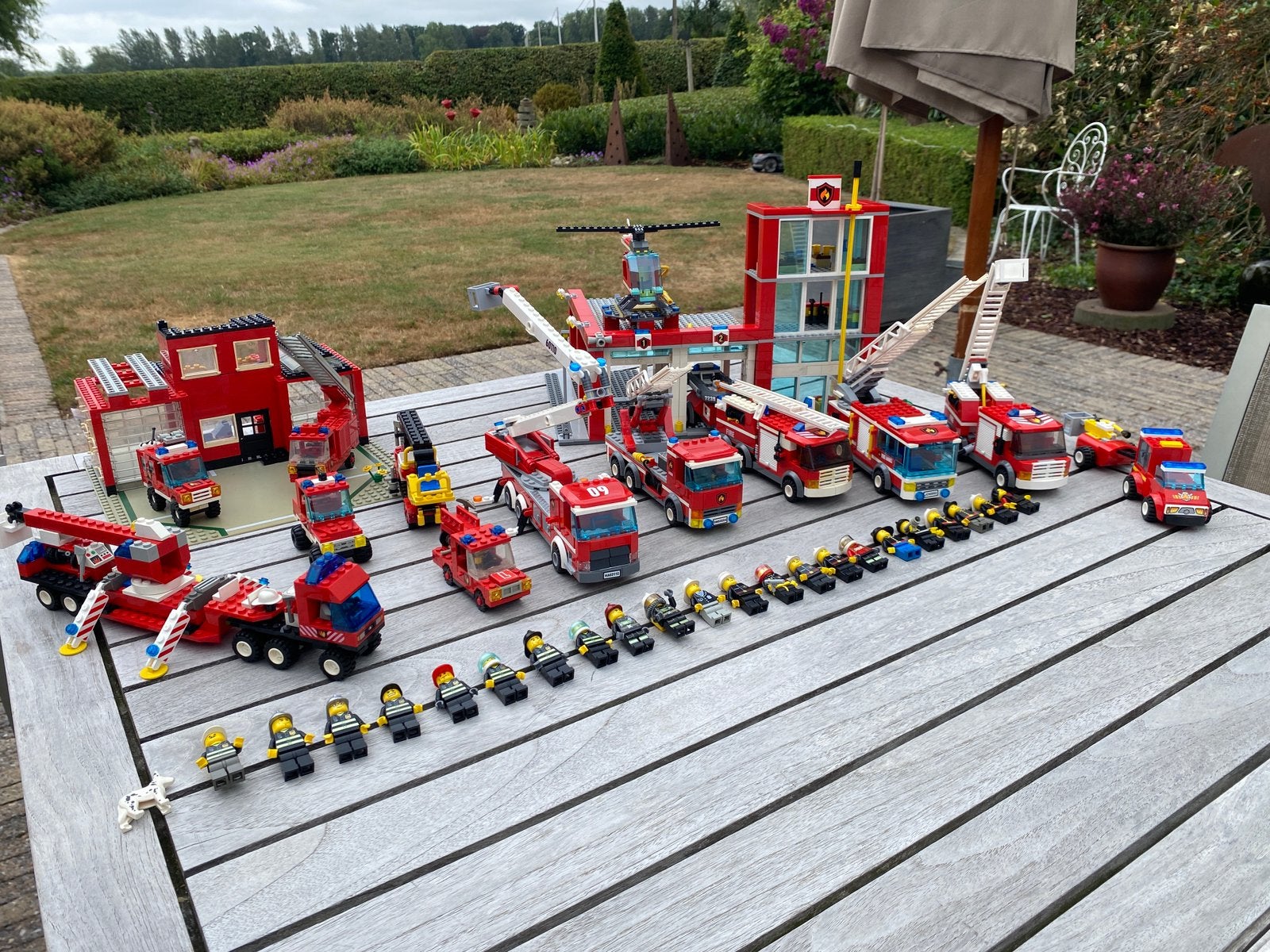GROOT lot lego brandweer, City, Enlèvement ou Envoi, Lego, Utilisé