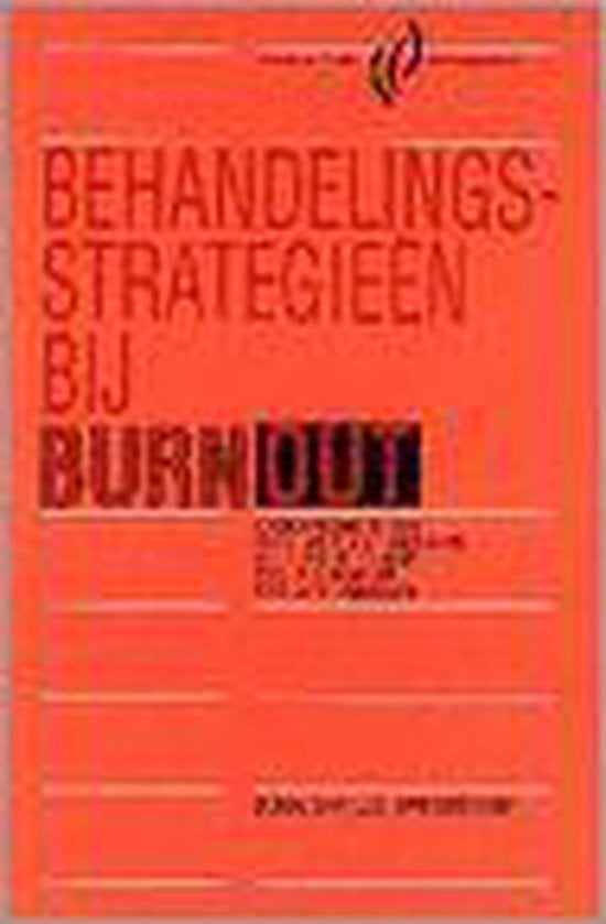 Behandelingsstrategieën bij burnout C.A.L. Hoogduin e.a., Ophalen of Verzenden, Zo goed als nieuw