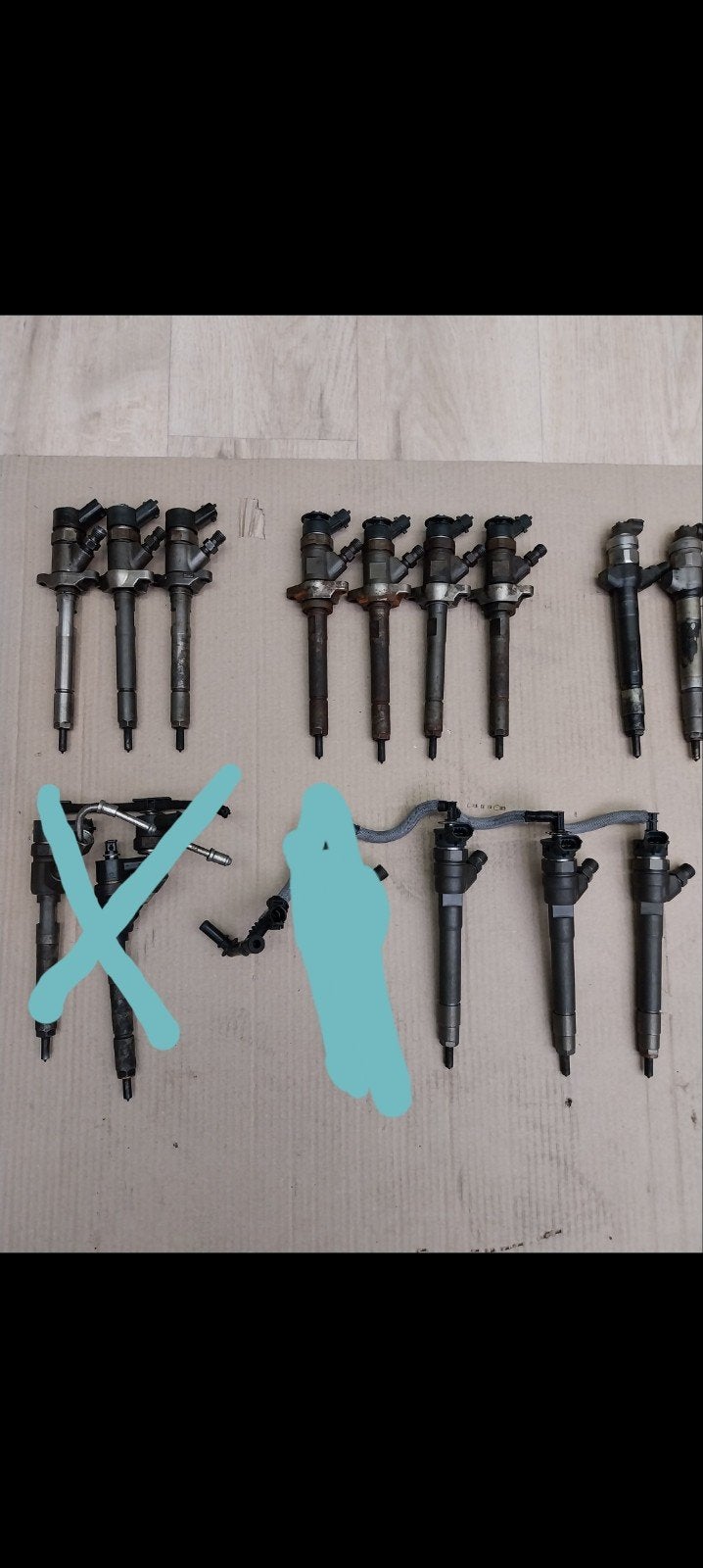 lot injecteurs moteur 1,6 l,  1,7 l,  2,2 l, Autos : Pièces & Accessoires, Enlèvement ou Envoi, Utilisé