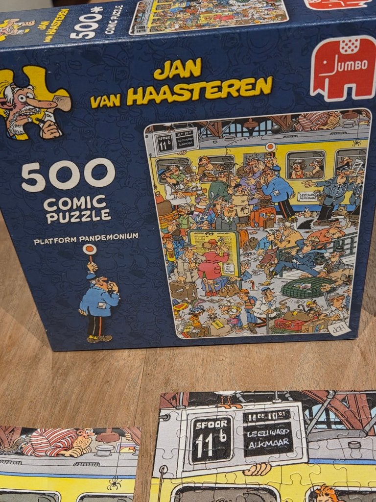 Puzzel Jan van Haasteren  - 500 stuks - meerdere titels, Enlèvement, 500 à 1500 pièces, Comme neuf, Puzzle