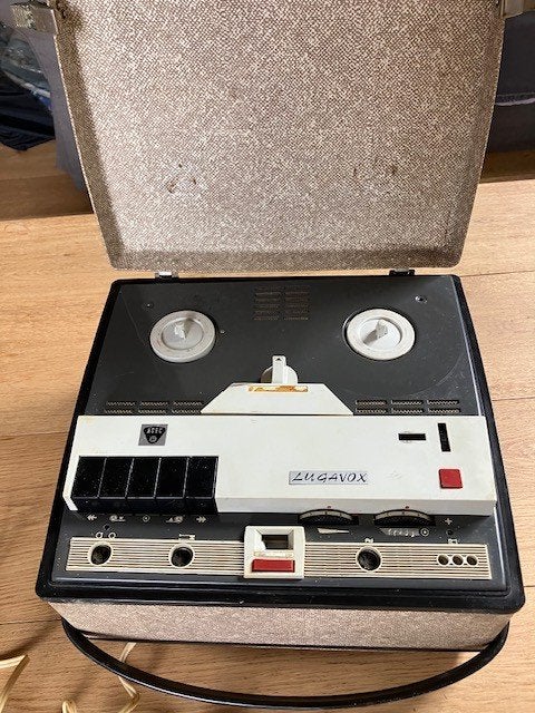 vintage bandrekorder, Ophalen, Bandrecorder