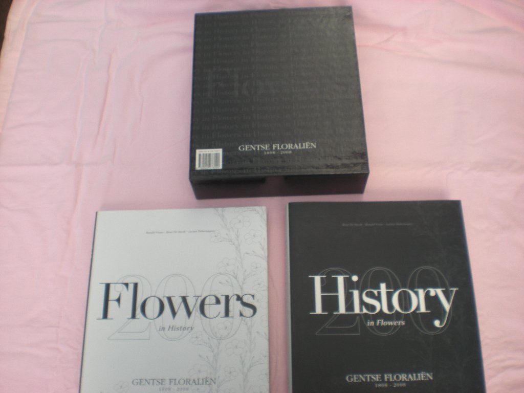2 boeken Gentse floralien 1808 - 2008 in cassette, Livres, Nature, Enlèvement, Comme neuf
