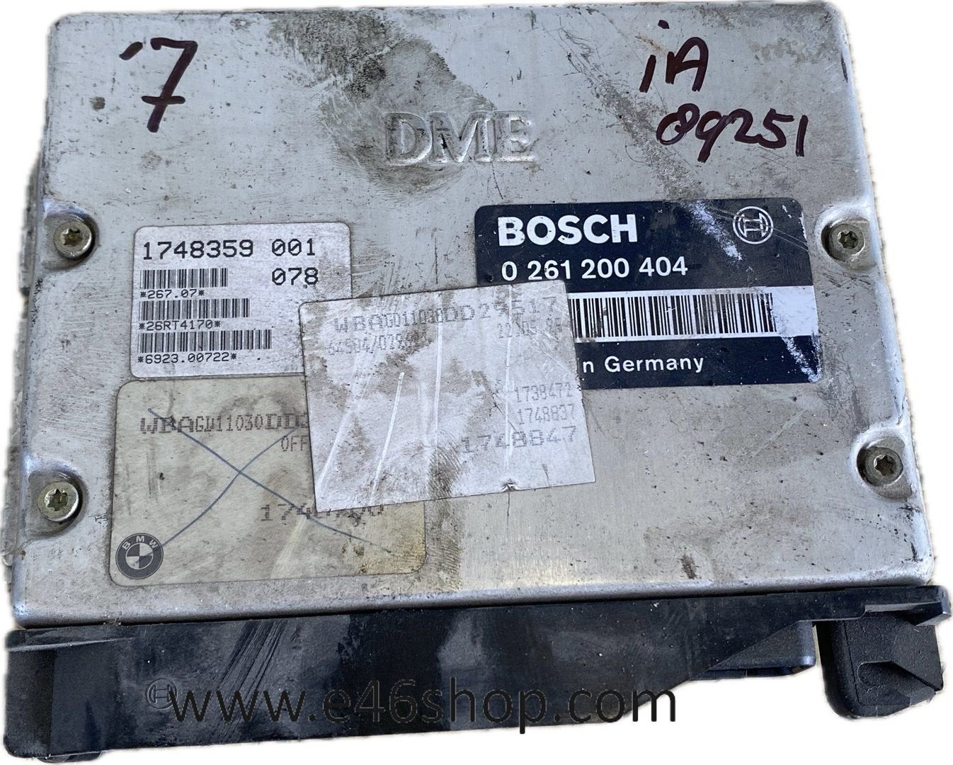 ECU BMW E38 735i oe 1748359 1738472 1748837 1748847, Autos : Pièces & Accessoires, -, Utilisé, -, Enlèvement ou Envoi