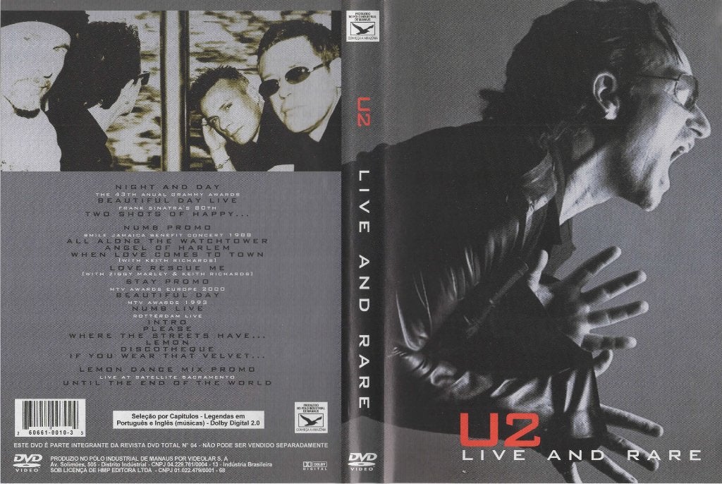 DVD - U2 - LIVE AND RARE, Verzenden, Nieuw in verpakking, Concert