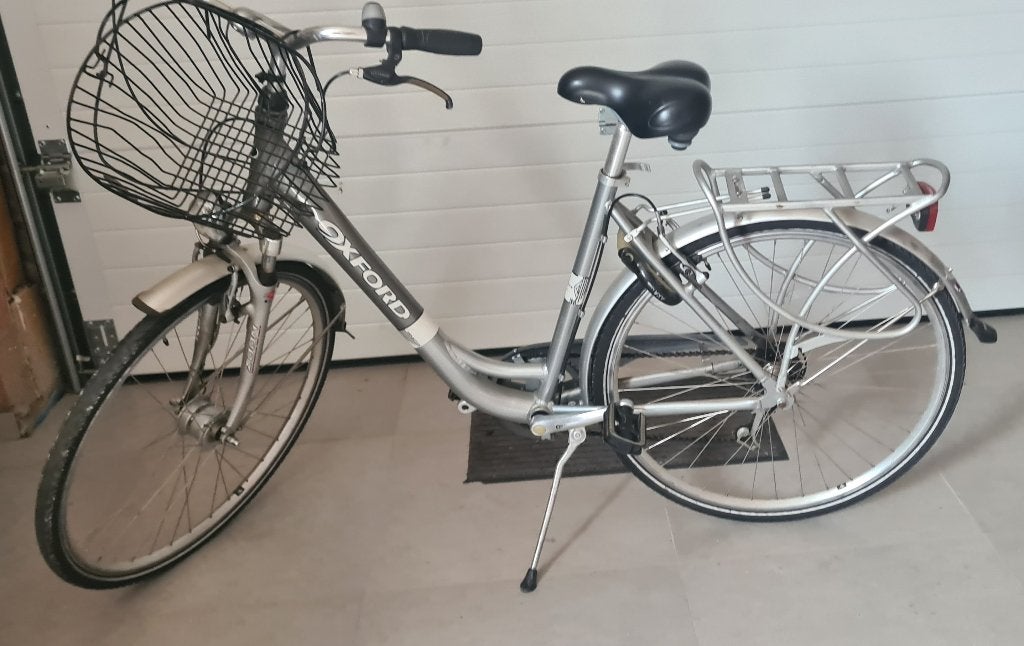 Damesfiets OXFORD - perfecte staat- kader 56 cm, 53 tot 56 cm, Ophalen, Zo goed als nieuw, Versnellingen