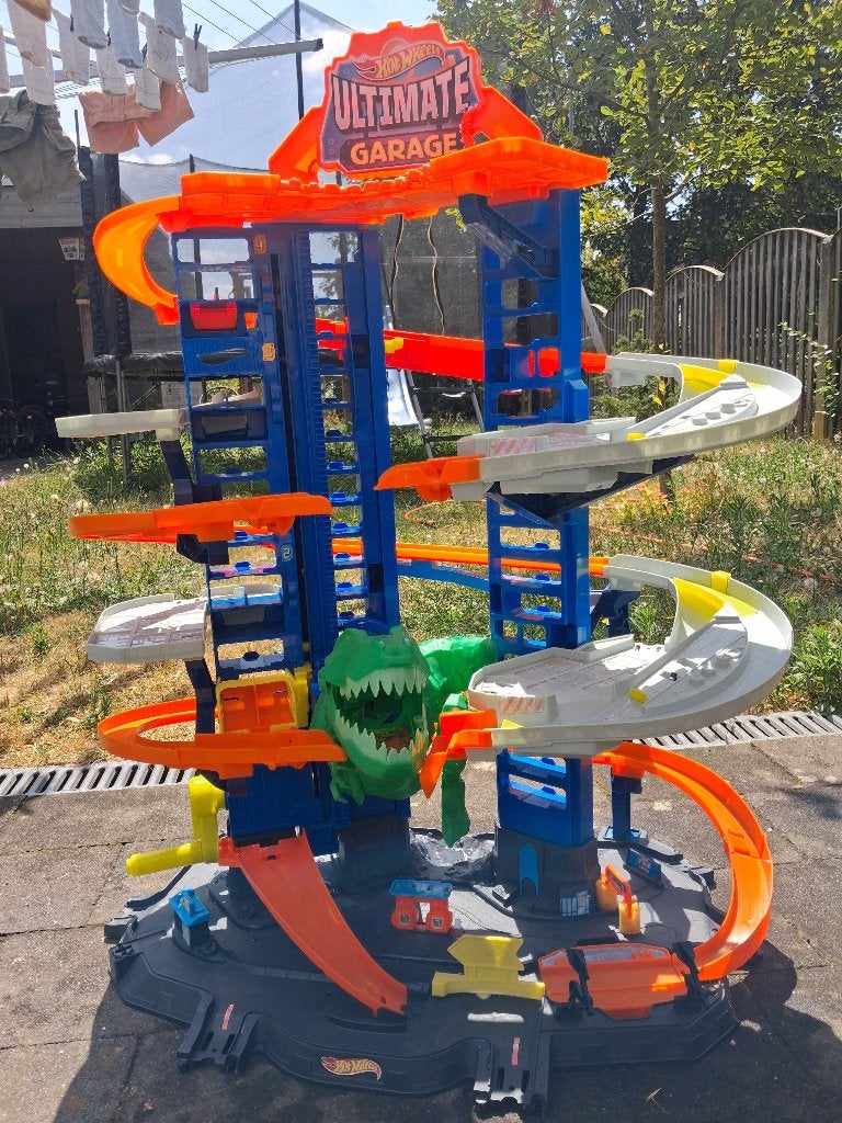 Hot Wheels Ultimate Garage, Kinderen en Baby's, Speelgoed | Racebanen, Ophalen, Zo goed als nieuw, Hot Wheels