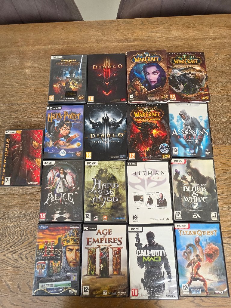 Pc games, Games en Spelcomputers, Games | Pc, Gebruikt, Ophalen of Verzenden