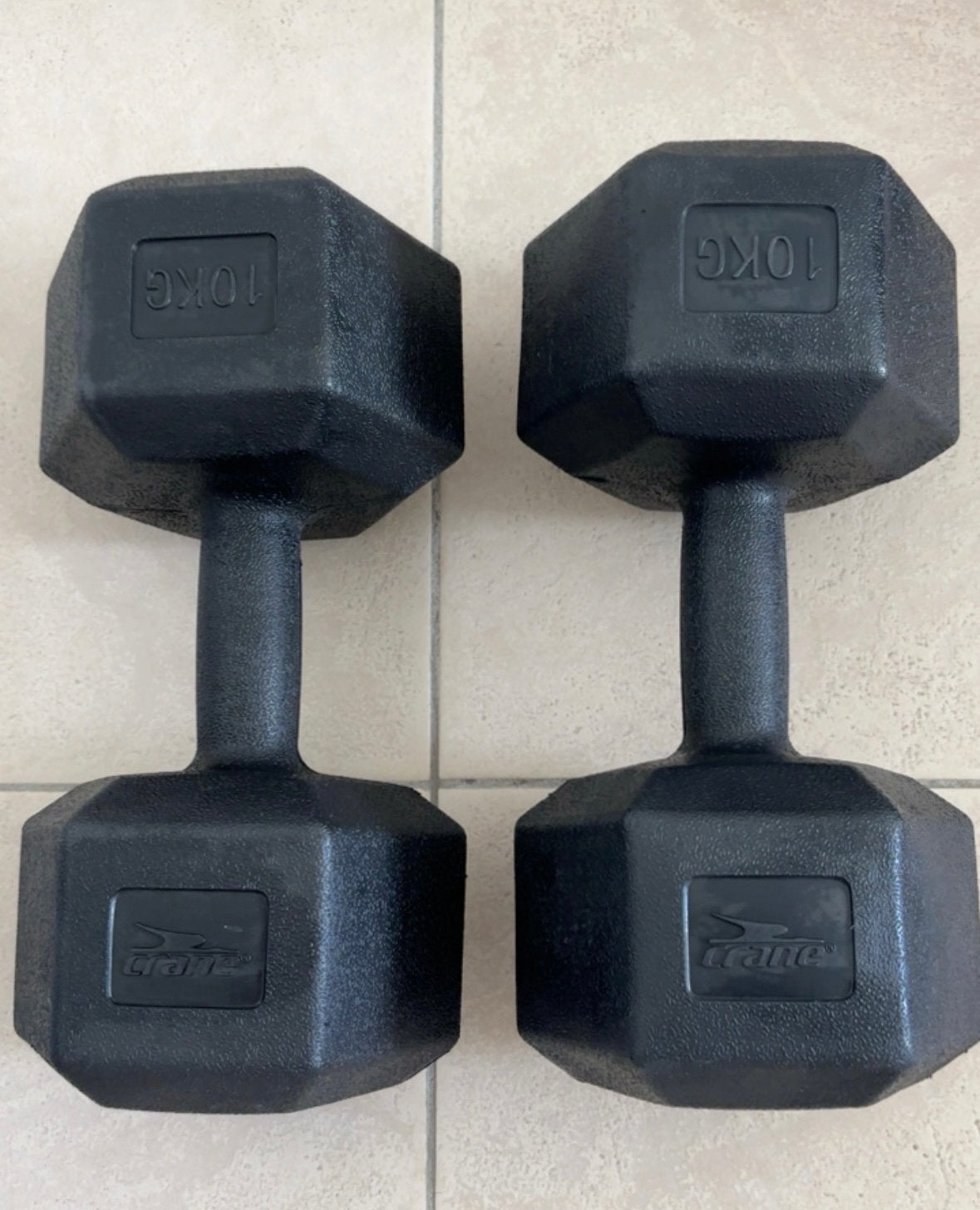 Dumbells, Ophalen, Zo goed als nieuw