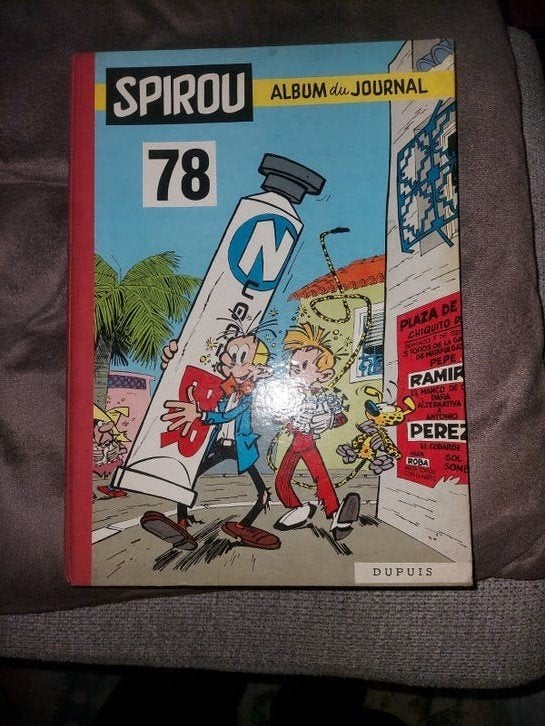 spirou, Une BD, Enlèvement ou Envoi, Utilisé