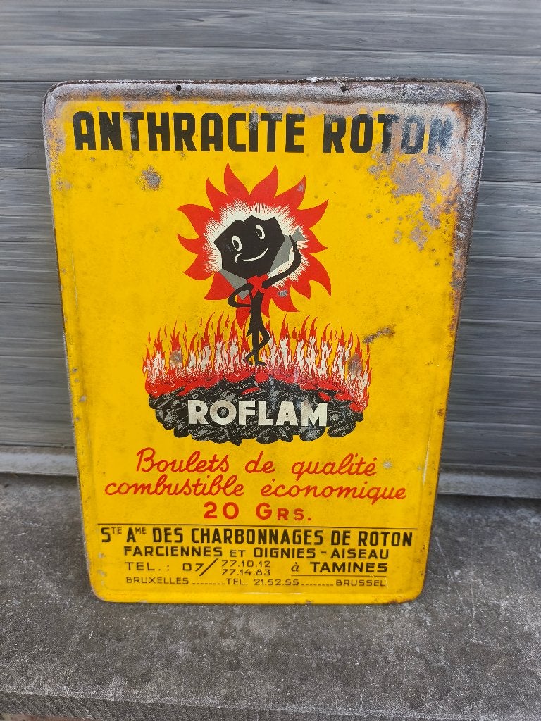 plaque anthracite roton roflam, Collections, Enlèvement ou Envoi